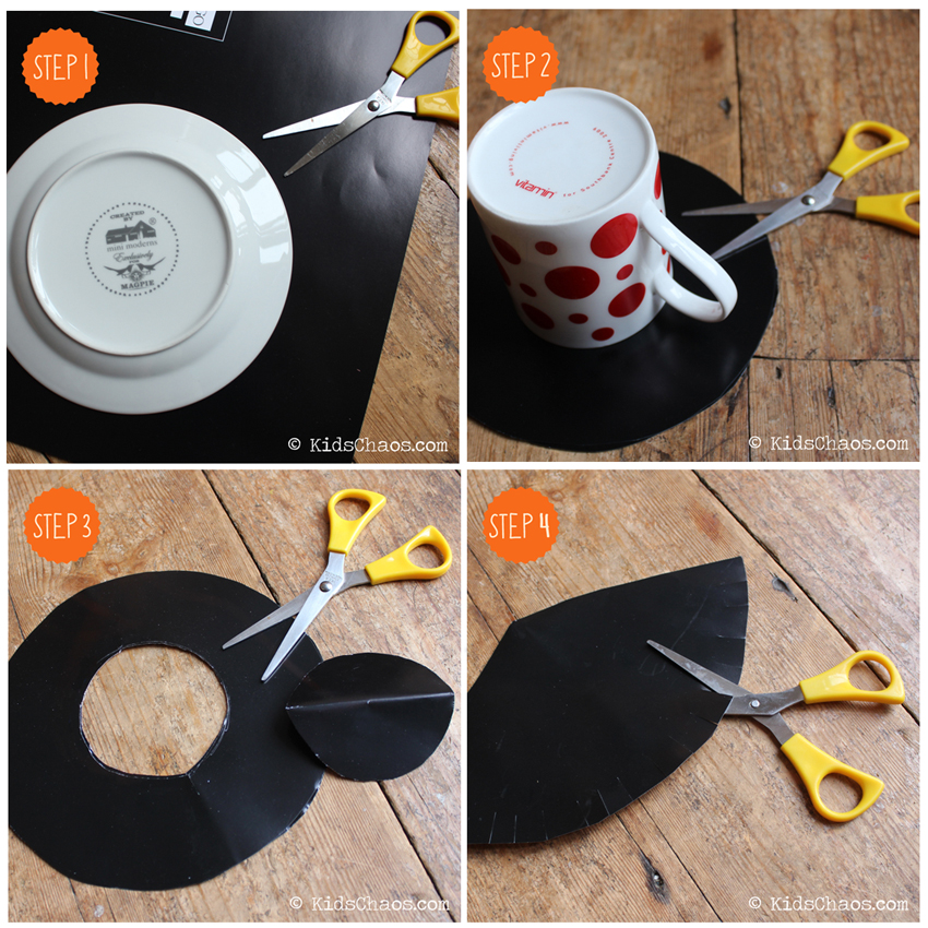 FREE printable witches hat pattern – KidsChaos.com
