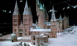 Hogwarts in the snow castle