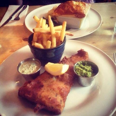Crown and Anchor fish and chips