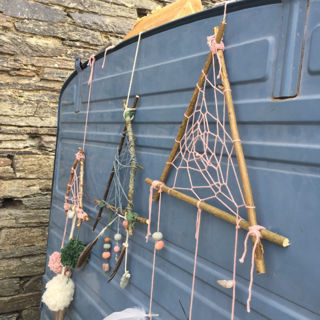 how to make a natural dreamcatcher